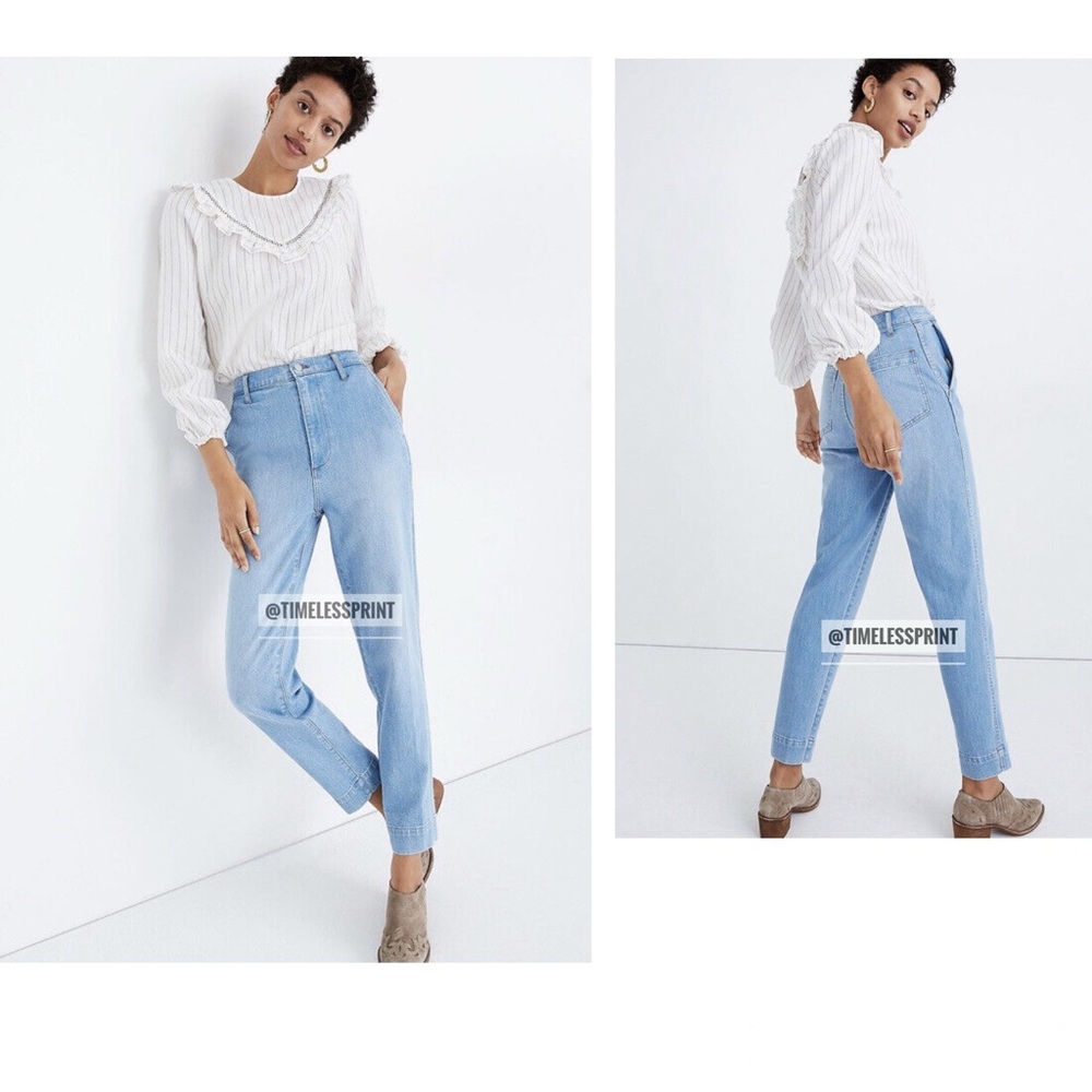 Madewell Tapered jeans in Paulsen Wash